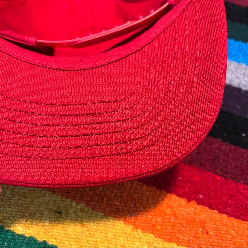 Red Baseball Cap - Picture 15 of 16